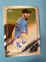 2021 Topps Chrome Rookie Autos #RA-AV Alex Vesia