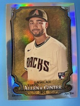 2024 Topps Allen & Ginter Chrome Refractor #99 Jordan Lawlar