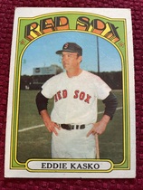1972 Topps Base Set #218 Eddie Kasko