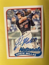 2024 Topps Update 1989 Topps Autos #89BA2-AM Drew Millas