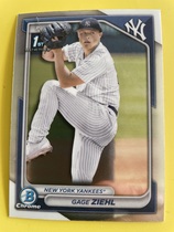 2024 Bowman Chrome Draft #BDC-10 Gage Ziehl