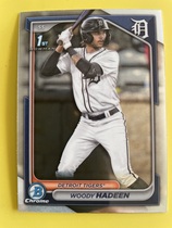 2024 Bowman Chrome Draft #BDC-17 Woody Hadeen