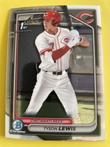 2024 Bowman Chrome Draft #BDC-44 Tyson Lewis