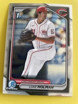 2024 Bowman Chrome Draft #BDC-100 Luke Holman