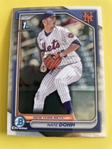 2024 Bowman Chrome Draft #BDC-101 Nate Dohm