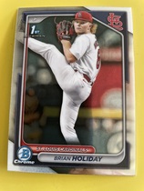 2024 Bowman Chrome Draft #BDC-137 Brian Holiday