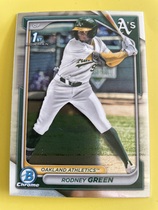 2024 Bowman Chrome Draft #BDC-187 Rodney Green