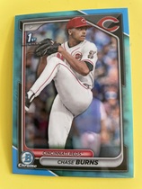 2024 Bowman Chrome Draft Blue Refractor #BDC-55 Chase Burns