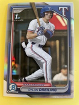 2024 Bowman Chrome Draft Refractor #BDC-42 Dylan Dreiling