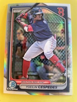 2024 Bowman Chrome Draft Refractor #BDC-106 Yoeilin Cespedes