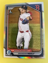 2024 Bowman Chrome Draft Refractor #BDC-122 Brandon Neely