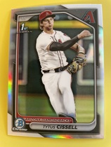 2024 Bowman Chrome Draft Refractor #BDC-157 Tytus Cissell