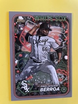 2024 Topps Holiday Silver Glitter #H182 Prelander Berroa