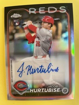 2024 Topps Chrome Update Autos Refractor #AC-JHU Jacob Hurtubise