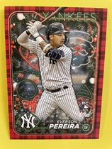 2024 Topps Holiday Tree Red Metallic #H186 Everson Pereira