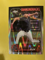 2024 Topps Chrome Update RayWave Refractor #USC139 A.J. Puk