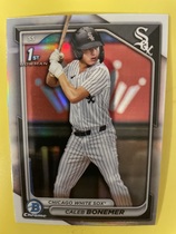 2024 Bowman Chrome Draft Refractor #BDC-31 Caleb Bonemer