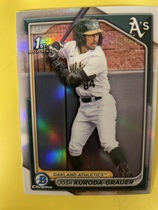 2024 Bowman Chrome Draft Refractor #BDC-54 Josh Kuroda-Grauer