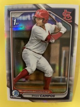 2024 Bowman Chrome Draft Refractor #BDC-156 Ryan Campos