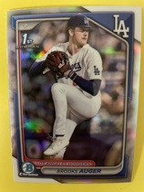 2024 Bowman Chrome Draft Refractor #BDC-192 Brooks Auger