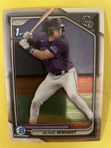 2024 Bowman Chrome Draft #BDC-27 Blake Wright