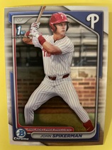 2024 Bowman Chrome Draft #BDC-49 John Spikerman