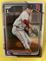 2024 Bowman Chrome Draft #BDC-63 Payton Tolle