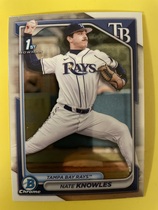 2024 Bowman Chrome Draft #BDC-153 Nate Knowles