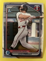 2024 Bowman Chrome Draft #BDC-167 Jaime Ferrer