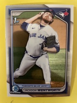 2024 Bowman Chrome Draft #BDC-185 Jackson Wentworth