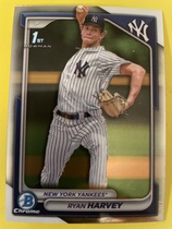 2024 Bowman Chrome Draft #BDC-198 Ryan Harvey