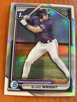 2024 Bowman Chrome Draft Refractor #BDC-27 Blake Wright