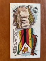 2024 Topps Allen & Ginter Mini Flags of the World #FOTW-43 Zimbabwe