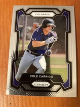 2024 Panini Prizm #198 Cole Carrigg