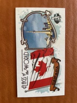 2024 Topps Allen & Ginter Mini Flags of the World #FOTW-2 Canada