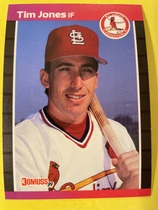 1989 Donruss Base Set #555 Tim Jones