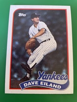 1989 Topps Base Set #8 Dave Eiland