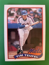 1989 Topps Base Set #9 Tim Teufel