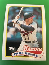1989 Topps Base Set #38 Paul Runge