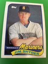 1989 Topps Base Set #44 Jim Snyder