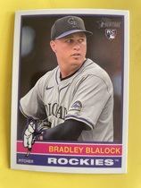 2025 Topps Heritage Chrome #351 Bradley Blalock
