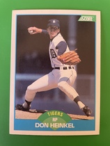 1989 Score Base Set #168 Don Heinkel