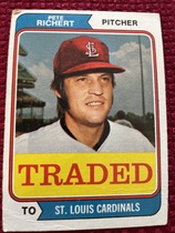 1974 Topps Traded #348 Pete Richert