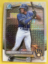 2025 Bowman Chrome Mega Box Prospects (Mojo Refractor) #BCP-36 Yophery Rodriguez