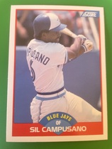 1989 Score Base Set #473 Sil Campusano