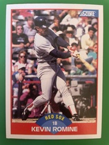 1989 Score Base Set #541 Kevin Romine