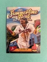 2024 Topps Chrome Summertime in the Park #SITP-5 Ronald Acuna Jr.