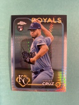 2024 Topps Chrome Refractor #187 Steven Cruz