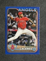 2024 Topps Royal Blue Series 2 #680 Kelvin Caceres