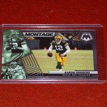 2022 Panini Mosaic Montage #8 Aaron Rodgers